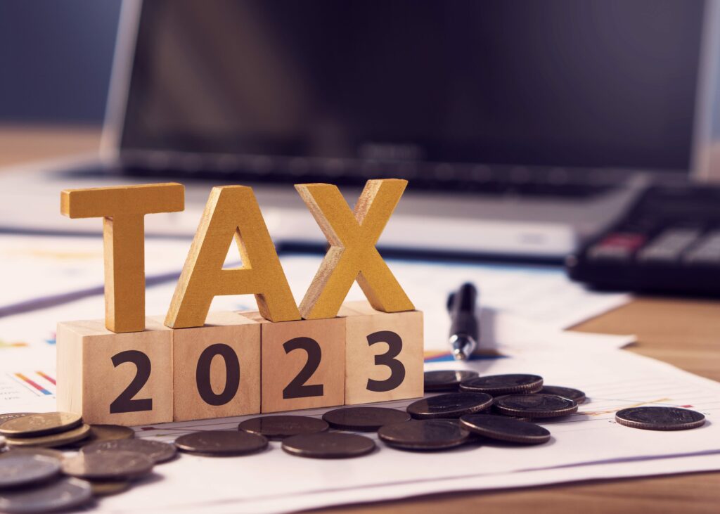 tax time 2023 graphic