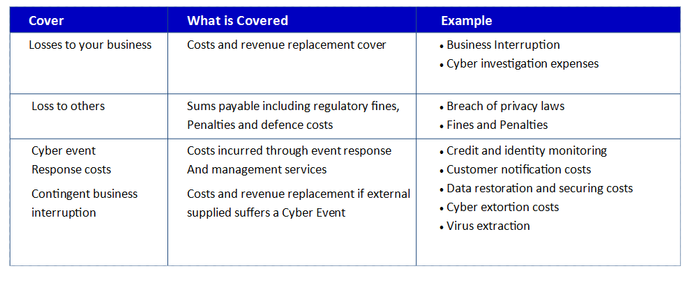 Cyber table 1